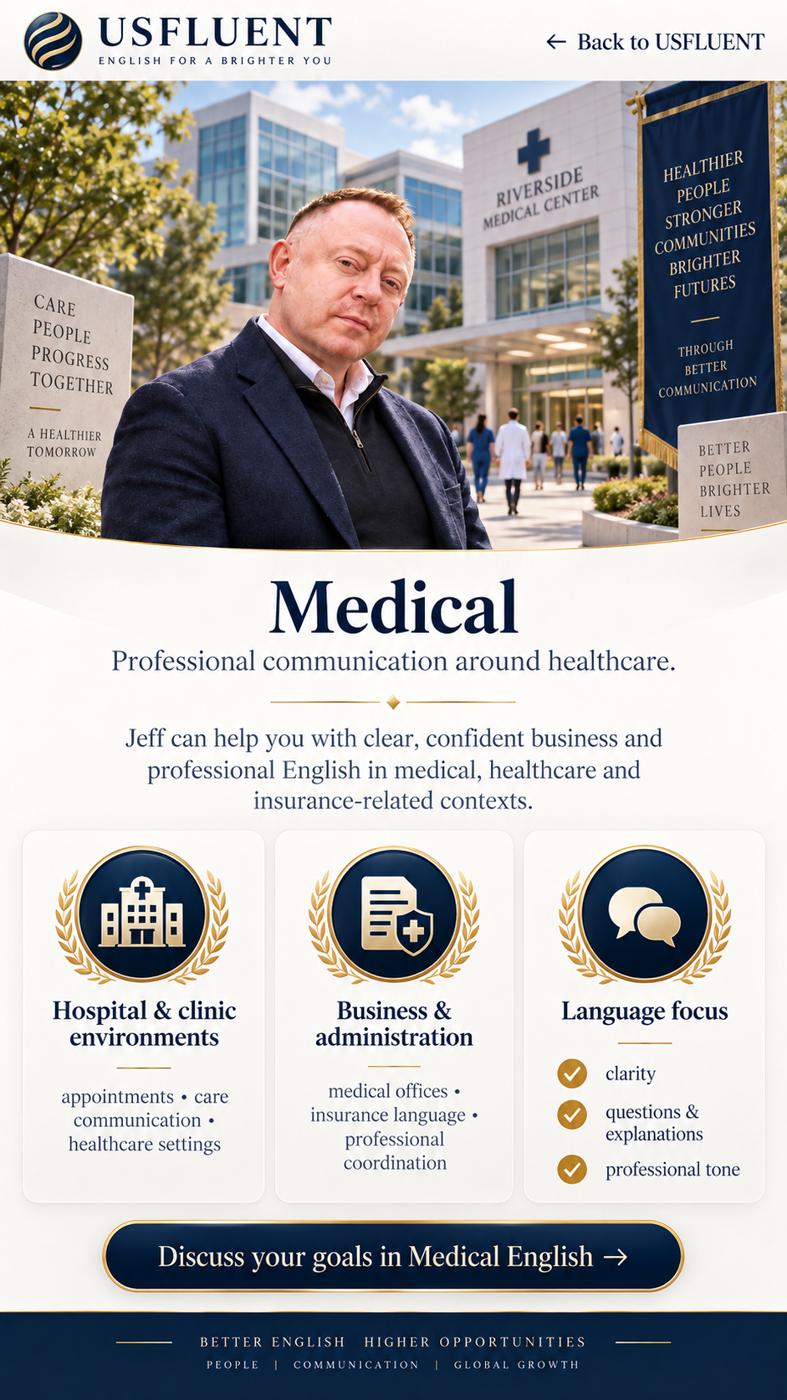 Medical professional context visual